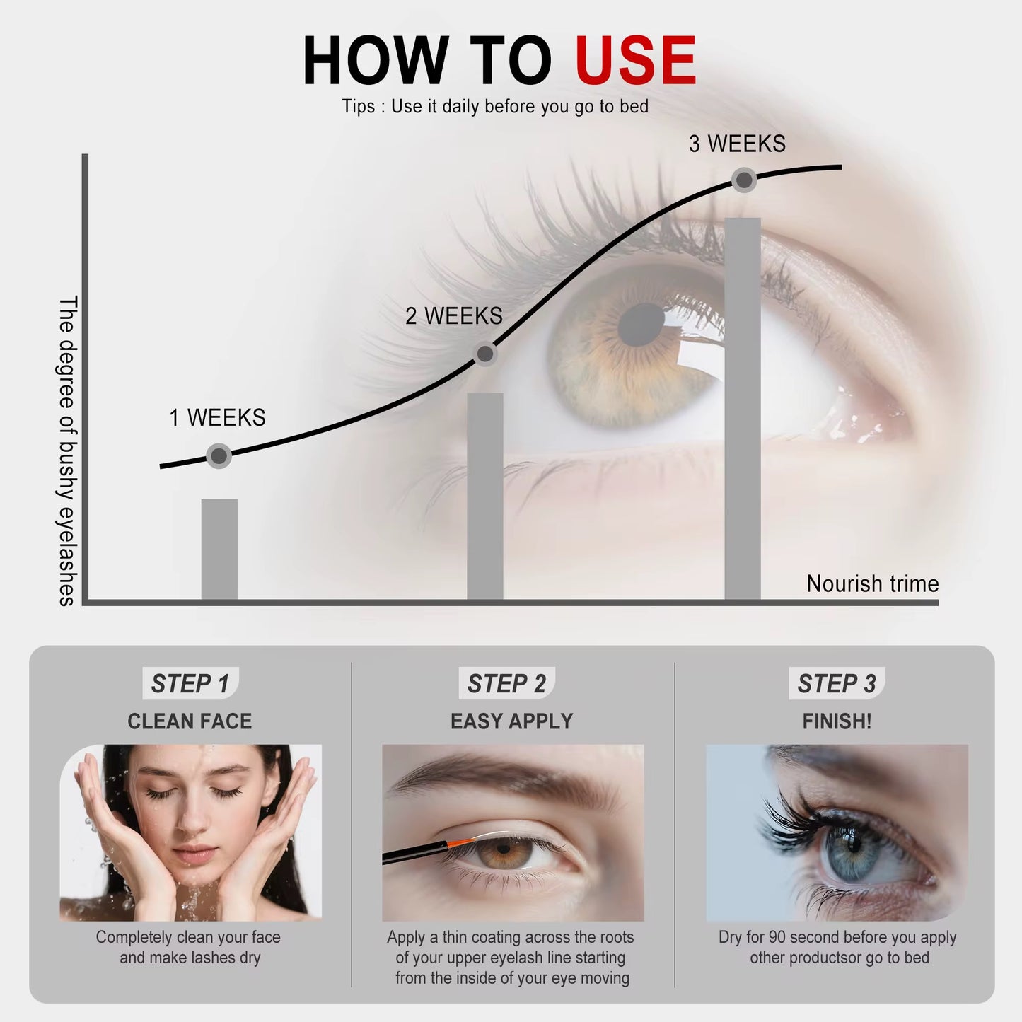 Miracle Eye Lash and Eyebrow Serum