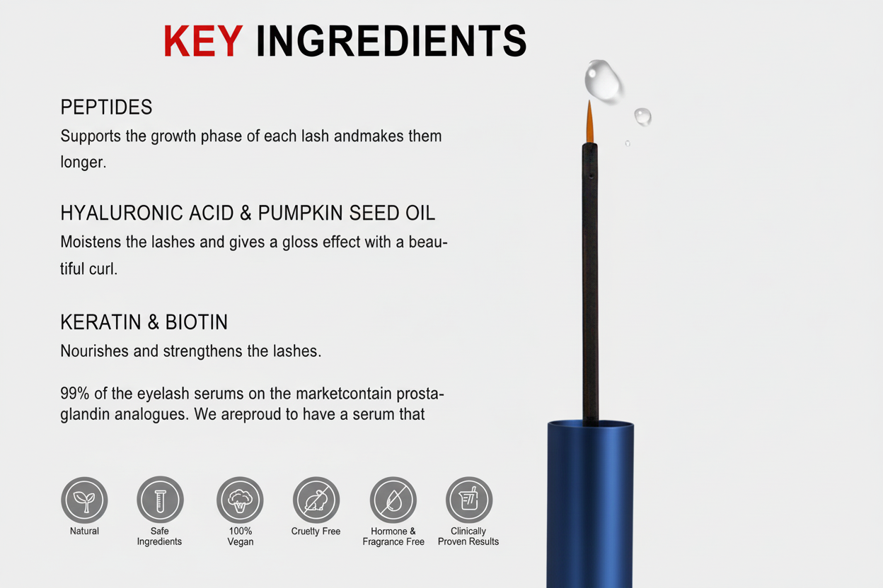 Miracle Eye Lash and Eyebrow Serum