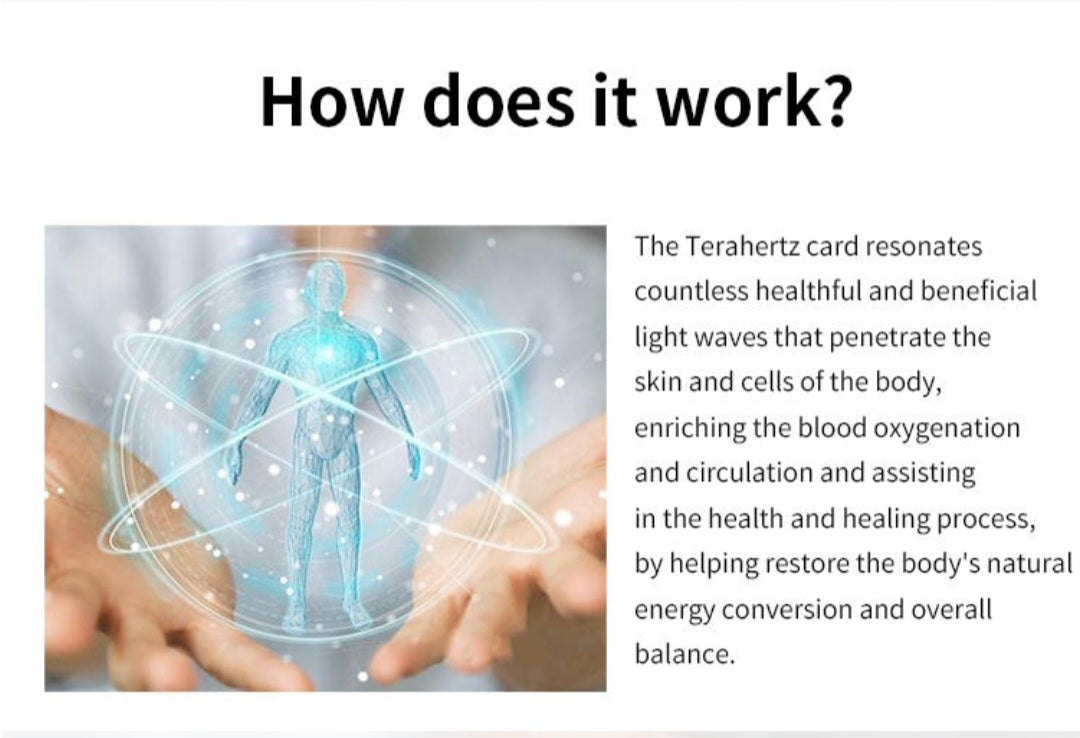 Quantum Energy Health Card